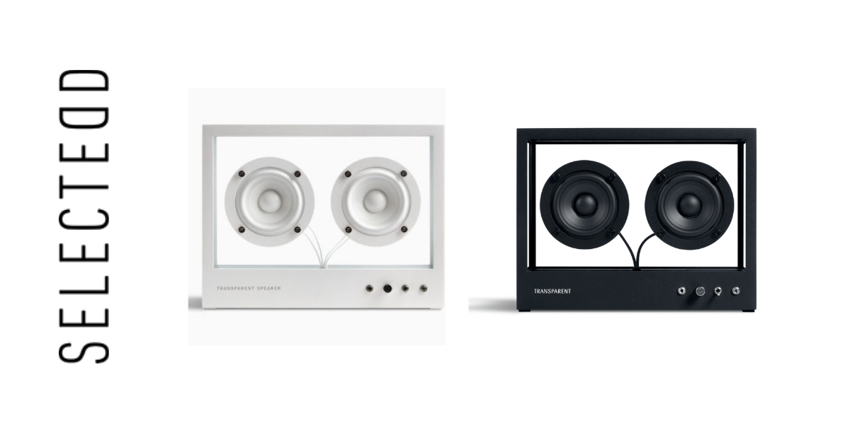 TRANSPARENT SOUND SMALL SPEAKER  ホワイト TRANSPARENT SOUND SMALL SPEAKER（ホワイト）北欧デザイン透明