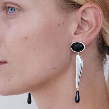 Corali Collage viseće naušnice