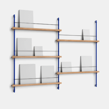 Moebe, Polica za časopise – MS.115.2 hrast tamnoplava