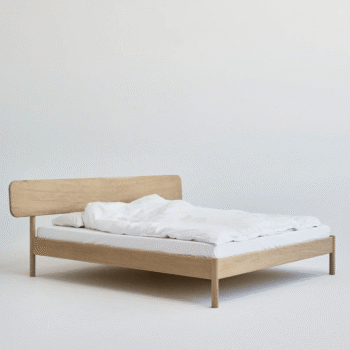 Rye, Alken - Okvir kreveta od masivnog drva (Soaped Oak)