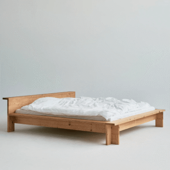 Rye, Hem - Okvir kreveta od masivnog drva (Oiled Oak)