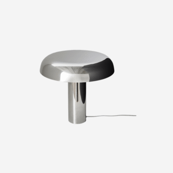 hkliving, Mushroom – dizajnerska stolna svjetiljka (Gljiva), krom